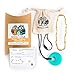 Baltic Amber Teething Necklace - Handmade in Lithuania - Lab-Tested Authentic - Comes with Silicone Teething Pendant (12.5 inches - Standard, Honey - Raw Unpolished)