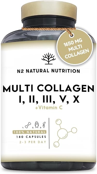 N2 Natural Nutrition Multi Collagen 1650mg 5 Types Bovine Marine