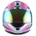 WOW Motorcycle Street Bike Full Face Helmet Racing Star