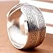 BAQI Connecting Branches Carved Tibetan Silver Women Men Cuff Bracelet Bangle Free, Sliver