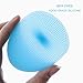 4 Pack Soft Silicone Face Brush Skin Cleansing Brush - Facial Cleansing Pad Manual Facial Cleansing Brush, Deep Cleaning Brush for Sensitive Skin, Silicone Face Cleanser and Massager Brush