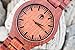 Viable Harvest Men Wood Band Watch (Sandalwood)