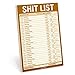 Knock Knock Shit List Pad