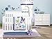 NoJo Beautiful Butterfly 9-Piece Crib Bedding Set