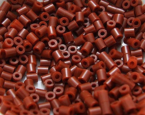 Gift pocket DIY 5mm Hama/perler Beads 1000 pack for Christmas Gift 13 Colours Coffee