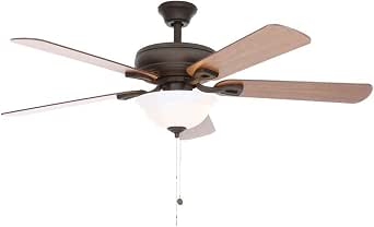 Indoor Oil-Rubbed Bronze Ceiling Fan 