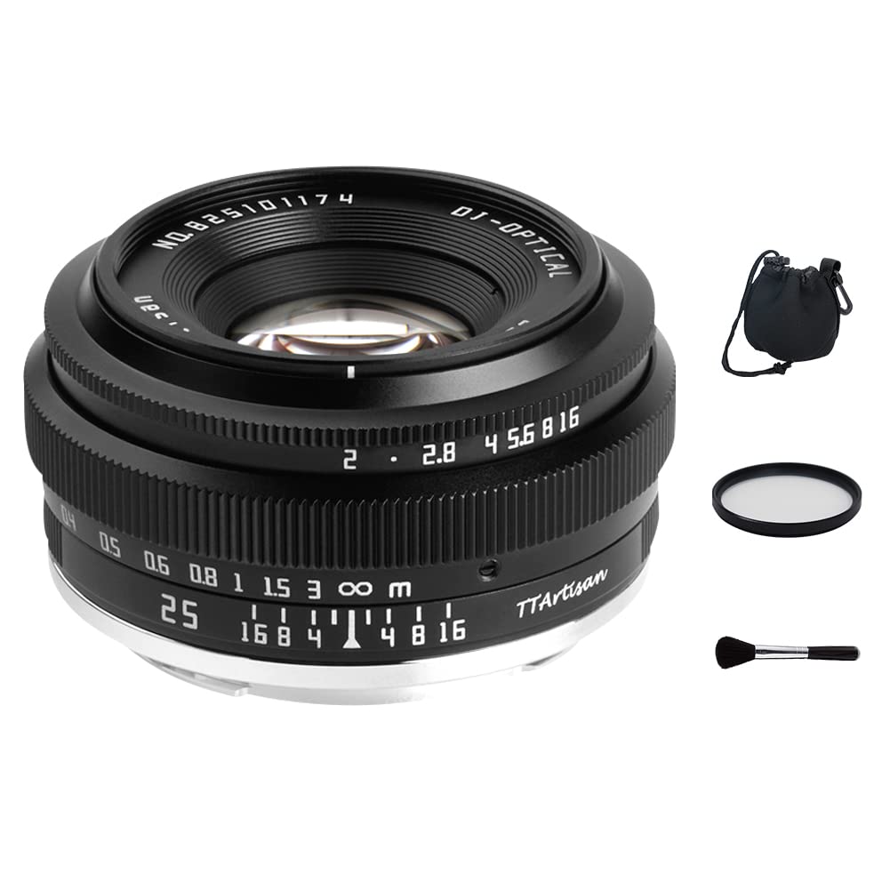 Photo 1 of ***MISSING ACCESSORIES** TTArtisan 25mm F2 APS-C Frame Large Aperture Manual Portrait Lens for Panasonic for Olympus M4/3 MFT Mount Camera EPL1 EPL2 EPL3 EM10II EM10III G1 G2 G3 GH1 GH2 GH3 GF1 GF2 GF3