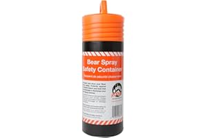 UDAP ASC: Aerosol Safety Container - Ideal for Transporting Bear Sprays in Vehicles and Non-Commercial Aircraft