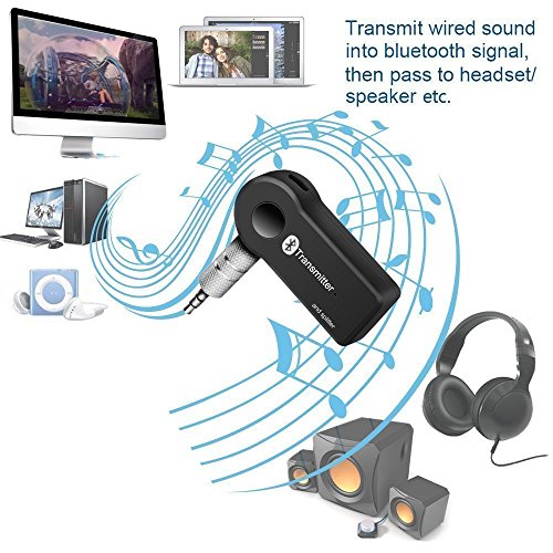 Bluetooth wireless stereo Transmitter & Receiver (2 pcs) for TV Home