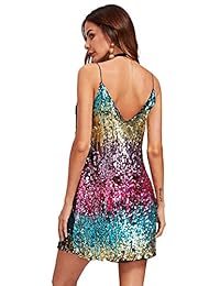 Verdusa Vestido sexy sin mangas ajuste y ajuste holgado, para fiesta