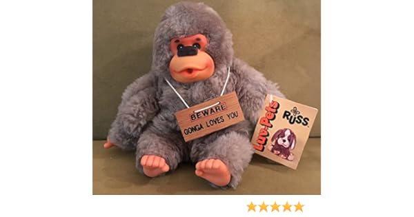 gonga stuffed gorilla