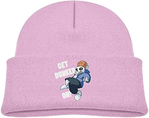 Runningway Kids Sport Basketball Undertale Sans Get Dunked On Knit Warm Beanie Hat Skull Cap