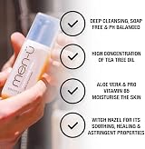 men-ü Healthy Facial Wash 100ml - Ultra Concentrate, 265 Washes, Pre/Post Shave view 5