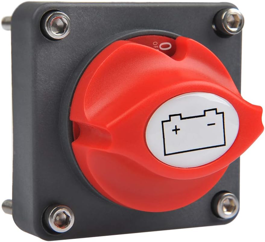 Battery Isolator Kill Switch Battery Disconnect Switch, Master Power