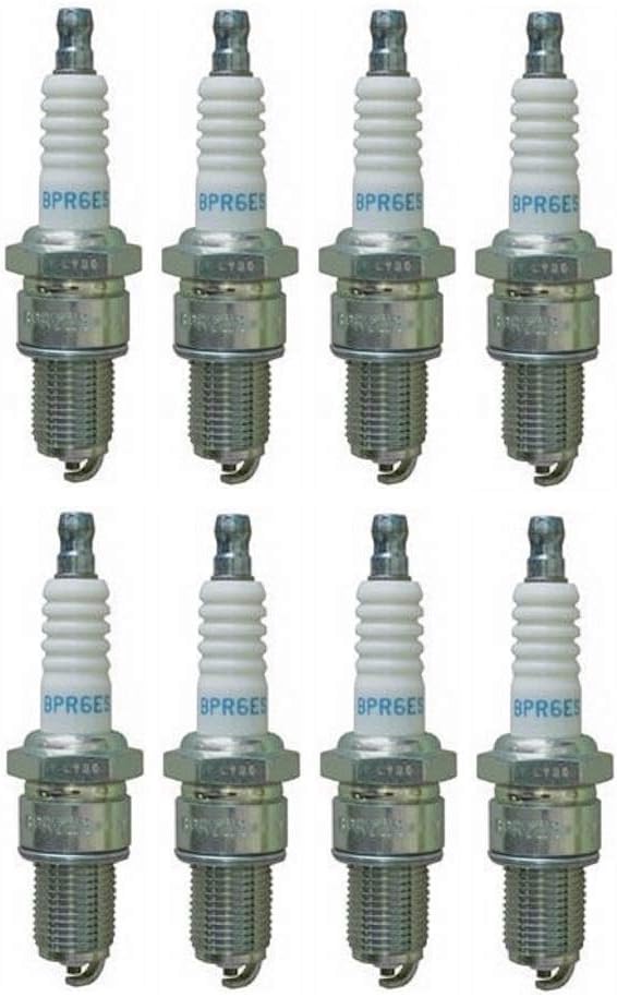NGK (7131) BPR6ES Standard Spark Plug (8 Pack) Garden