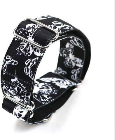 Bunicad NEW Personalized Fabric Super Strong Durable Reef Dog Collar Martingale Collar Medium to Large Dog 3.75cm Wide Necklace