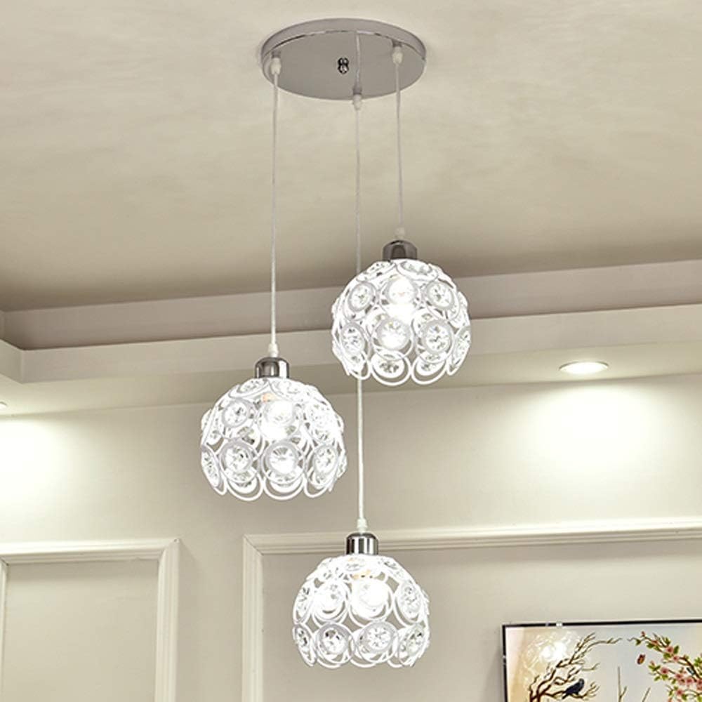 FGVBC Restaurant Kristall Pendelleuchte Wohnzimmer im europäischen Stil