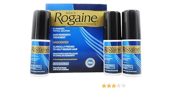 Amazon Com Rogaine For Men Hair Regrowth Treatment Extra
