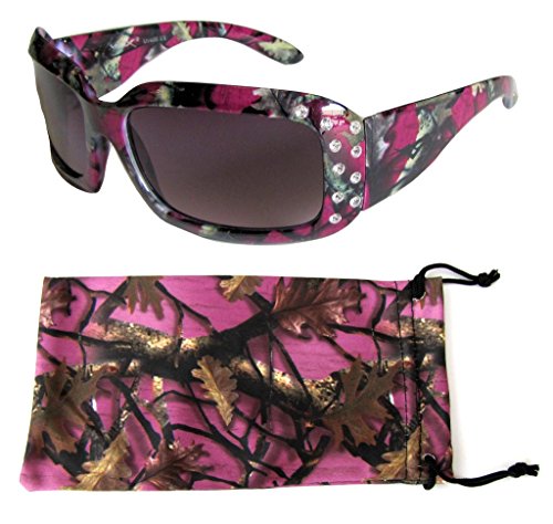 pink camouflage sunglasses