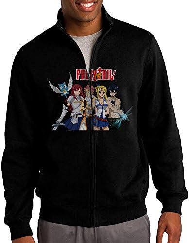 Wildestdream Men's Fashion Anime Printed Cotton T-shirt Fairy Tail