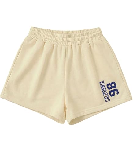Amazon.com: SOLY HUX Girls 3 Packs Elastic Waist Sweat Shorts