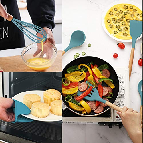 Kitchen-Utensil-Set-Silicone-Cooking-Utensils-Fungun-26-pcs-Kitchen-Utensils-Tools-Wooden-Handle-Spoons-Spatulas-Set-Cookware-Turner-Tongs-Whisk-Kitchen-Gadgets-with-Holder-BPA-Free-Non-Toxic