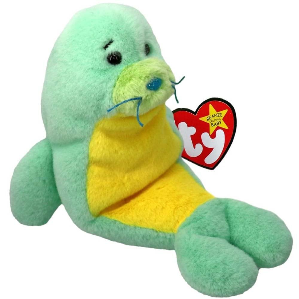 TY Stanley Seal II Original Beanie Babies Regular - Soft Plush Toy for Kids, Teddy, Baby Toy, Collectible Stuffed Plushies