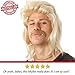 ALLAURA 80’s Mullet Wigs for Men- Blonde Redneck Hillbilly Costume Wigs Accessories