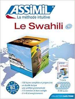 Amazon Com Assimil Pack Pack Cd Swahili For French Speakers Livre 4 Cd Audio French Edition Sans Peine 9782700517583 Assimil Books
