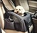 PETTOM Pet Car Seat Carrier Airline Approved Dog Cat Lookout Booster Seat for Pets up to 15 lbs (Small, Grey)