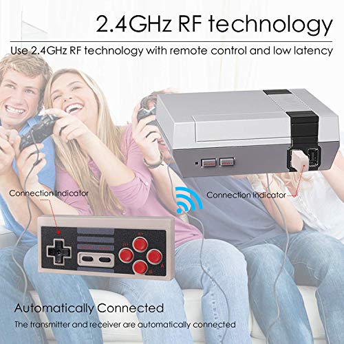 2 Pack NES Classic Wireless Controller, Nintendo Classic Controller Gamepad Joypad for Nintendo NES Classic Edition (NOT for SNES Super Nintendo Classic Edition)