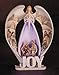 Dicksons Joy Angel Winter White 7 inch Resin Stone Holiday Collectible Figurine