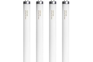 Konideke T12 Fluorescent Tube Light Bulb 20 Watt Daylight, F20T12/D Replacement for 79042 F20T12/SUN/ECO F20T12/D/ECO 273284 F20T12/D/ALTO 1100 Lumen G13 Base, 24 Inch 4 Count