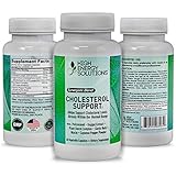 HIGH ENERGY SOLUTIONS Cholesterol Control And Support Supplement With Policosanol Guggul Plant Sterols Garlic Niacin and Cayenne - Optimizes HDL/LDL Ratios For Correct Lipid Profiles - 60 Capsules
