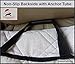 Front Seat Cover with Non-Slip Material and Scratch Proof to Protect Bucket Seat from Dog and Cat Scratches, Machine Washable - Black by Parachute Products