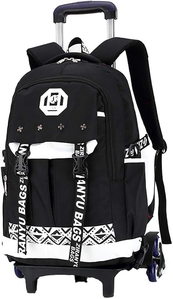 Wheeled Rolling Backpack for Adults and School Students