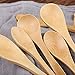 Qingsun 10 Pcs/Lot Tableware Wooden Spoon 14.5 3.6cm Natural Wooden Honey Jam Spoon Child Spoon Retro Soup Spoon