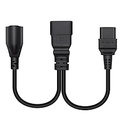 Strhowill 0.32M C20 to 5-15R+C19 Y-Shaped Power