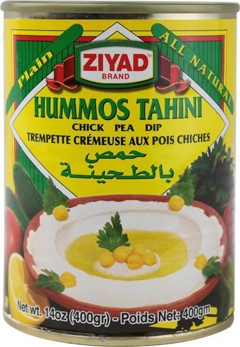 Ziyad Hummos Tahini Chick Pea Dip, 14 OZ (Pack - 1)