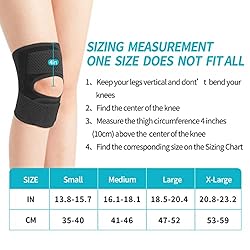Galvaran Knee Brace with Side Stabilizers Relieve