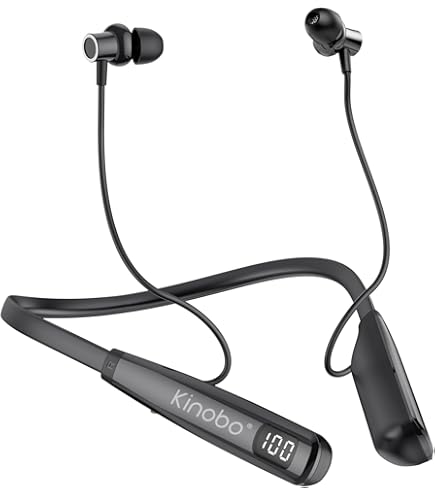 Amazon.com: TANGMAI Neckband Bluetooth 5.0 Headphones Wireless