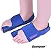 Bunion Corrector by Quanquer [Pair] - Bunion Splint Toe Straightener Brace for Hallux Valgus Pain Relief Fits Men & Women (Blue)