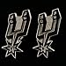 San Antonio Spurs - NBA Team Logo Post Earrings