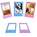 Mini 8 Accessories, 13 in 1 Fujifilm Bundle(Blue Case/Standing Album/strap/Book Album/Colored Filters/Selfie Lens/Wall Hang Frames/Frames/Sticker Borders/Decor Stickers/Alligator Clip Photo Holders)