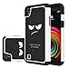 LG Xpower Case, LG X Power Case, LEEGU [Shock Absorption] Dual Layer Heavy Duty Protective Silicone Plastic Cover Case for LG X Power / LG K6P - Don't Touch My Phone