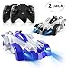 SGILE Remote Control Car Set, Pack of 2 RC Combat Car Rechargeable RC Car Kids Boy Girl Birthday Gift Present Mini Control Dual Mode 360° Rotating Stunt Car LED Head Gravity-Defying