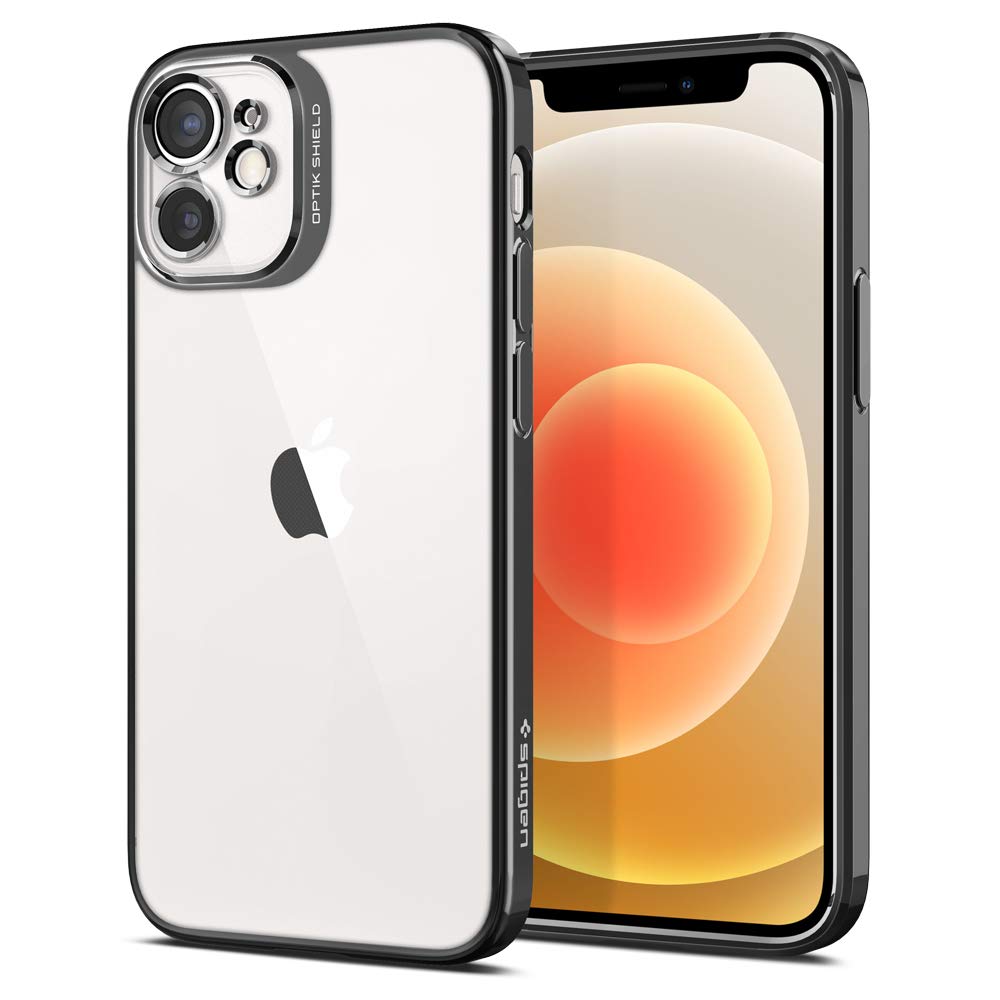 Spigen Back Cover for iphone 12 Mini(Thermoplastic Polyurethane/Chrome