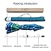 Abba Patio 7ft Beach Umbrella with Sand Anchor, Push Button Tilt and Carry Bag, UV 50+ Protection Windproof Portable Patio Umbrella for Garden Beach Outdoor, Striped Color
