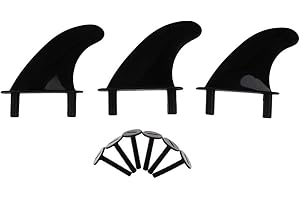 SANTA BARBARA SURFING SBS Soft Top Surfboard Fin Set of 3