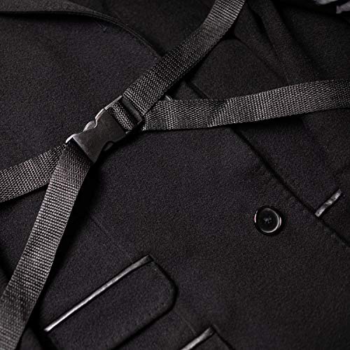 66 In Premium Trifold Garment Bag for Travel | Extra Long Women Dress, Men Suit, Wedding and Formal Gown | Hanging, Breathable, Foldable, 7 Pockets, Full Length Airplane Traveling Carry On for Clothes